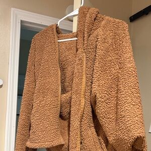 Cozy Brown Teddy Jacket